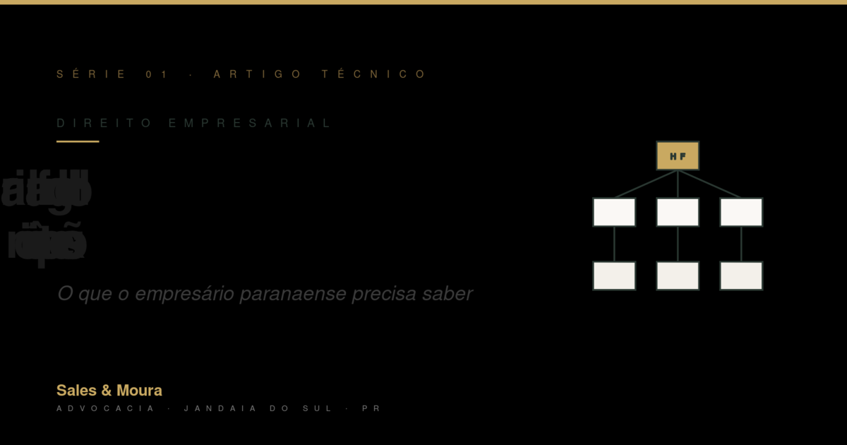 Capa editorial — Holding familiar rural, sucessão e patrimônio